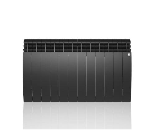 Радиатор биметаллический Royal Thermo BiLiner 500 Noir Sable боковое подключение 12 секций НС-1176310