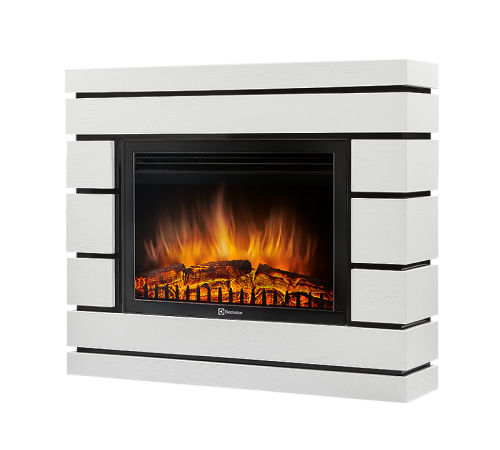 Портал для электрокамина Firelight Moderno 30 шпон белый дуб НС-1241832