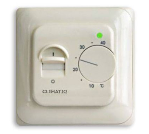 Терморегулятор механический CLIMATIQ BT слоновая кость 20617