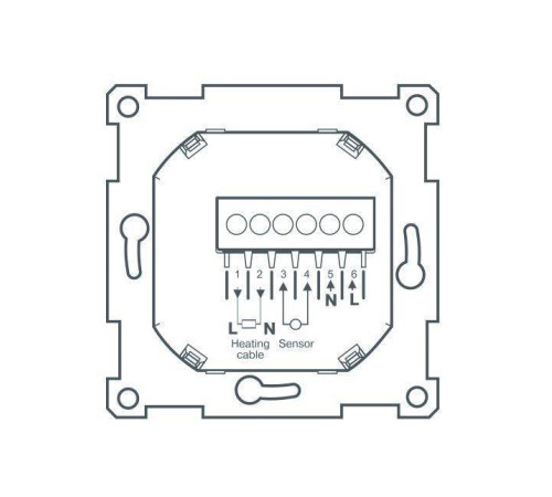 Терморегулятор для теплого пола Thermo Thermoreg TI-950 Design