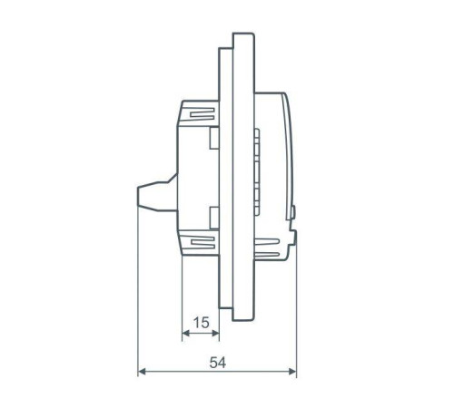 Терморегулятор для теплого пола Thermo Thermoreg TI-950 Design