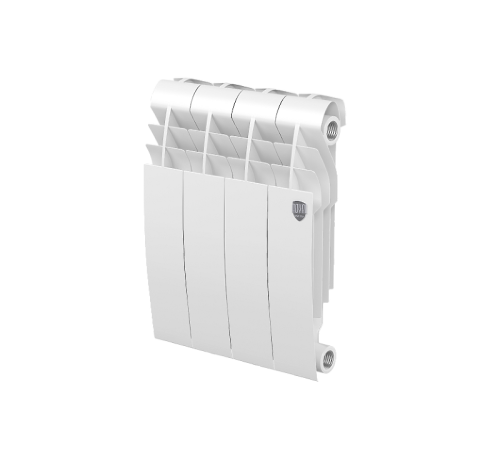 Радиатор биметаллический Royal Thermo BiLiner 350 4 секции Bianco Traffico НС-1197118