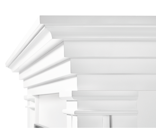 Портал для электрокамина Firelight Castello 30 белый НС-1231168