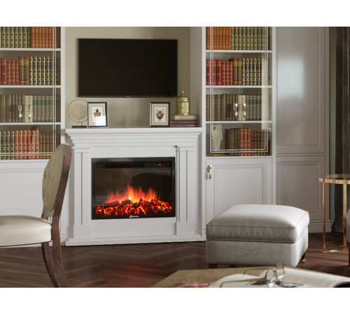 Портал для электрокамина Firelight Castello 30 белый НС-1231168