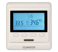Терморегулятор программируемый CLIMATIQ PT слоновая кость iqwatt20666