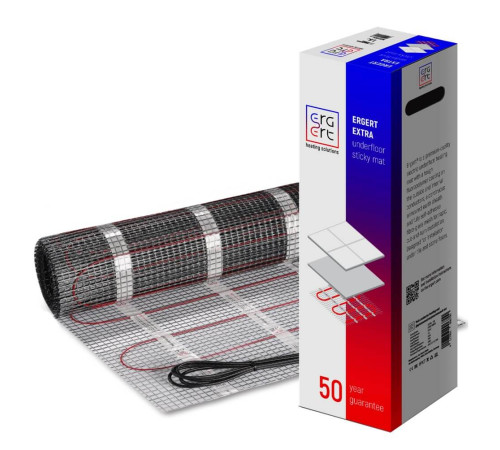 Нагревательный мат ERGERT Extra 150 1.0 кв. м ETME1500150