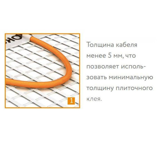 Нагревательный мат Теплолюкс Tropix МНН 160 Вт 1.0 м² 2206223