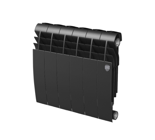 Радиатор биметаллический Royal Thermo BiLiner 350 6 секций Noir Sable НС-1197124