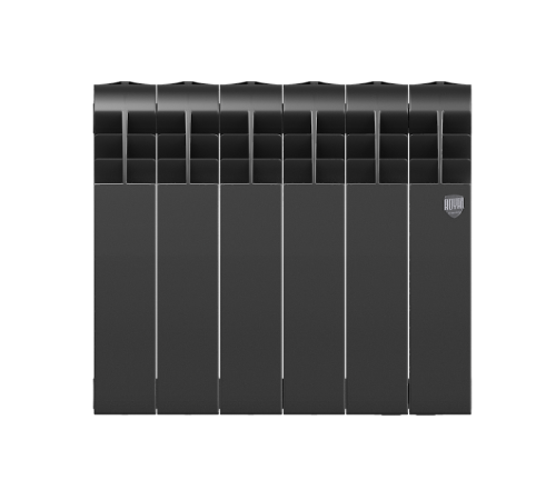 Радиатор биметаллический Royal Thermo BiLiner 350 6 секций Noir Sable НС-1197124