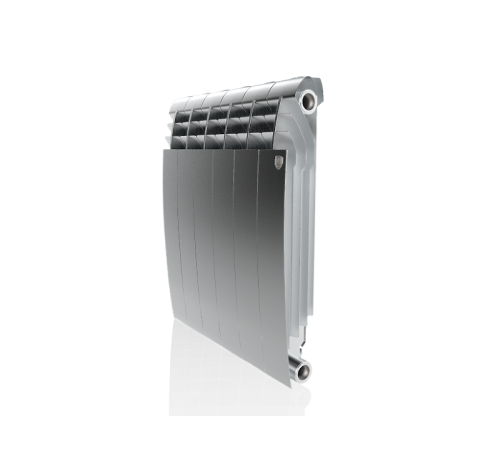 Радиатор биметаллический Royal Thermo BiLiner 500 Silver Satin боковое подключение 6 секций НС-1176318