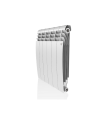 Радиатор биметаллический Royal Thermo BiLiner 500 Bianco Traffico 6 секций боковое подключение 1176302 RAL 9016