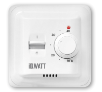 Терморегулятор механический IQWATT IQ THERMOSTAT M белый 401