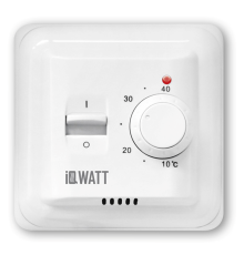 Терморегулятор механический IQWATT IQ THERMOSTAT M белый 401