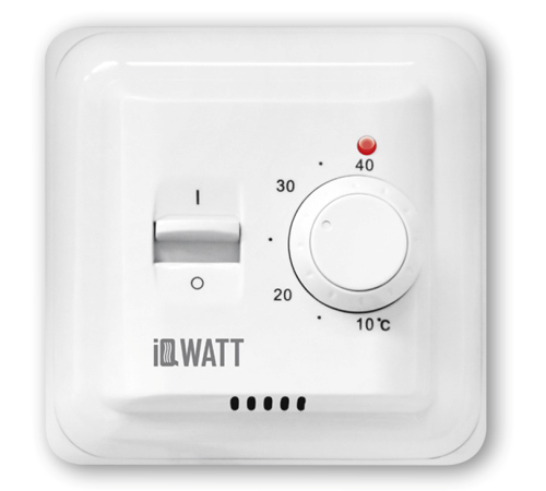 Терморегулятор механический IQWATT IQ THERMOSTAT M белый 401