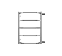 Полотенцесушитель водяной Royal Thermo Трапеция П5 400x596 мм боковое подключение НС-1204589