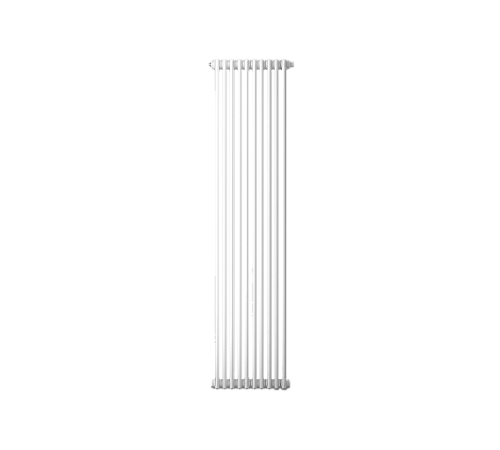 Радиатор трубчатый Zehnder Charleston 2180 14 секций 1/2 боковое подключение кронштейны в комплекте RAL 9016 1325234