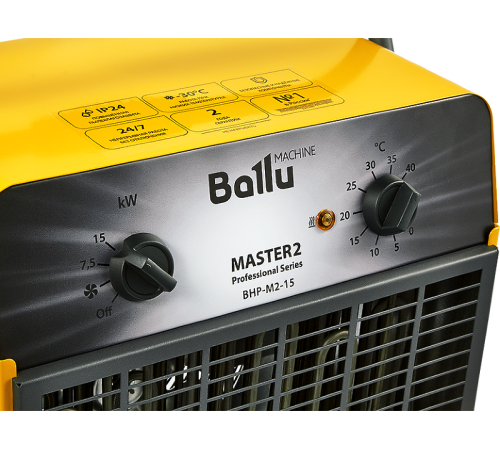 Электрическая тепловая пушка Ballu Master 2 BHP-M2-15