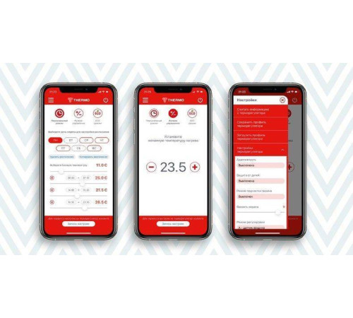 Терморегулятор для теплого пола Thermo Thermoreg TI-700 NFC Black
