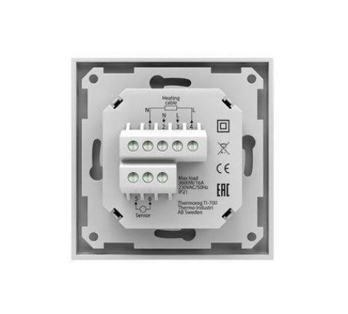 Терморегулятор для теплого пола Thermo Thermoreg TI-700 NFC Black