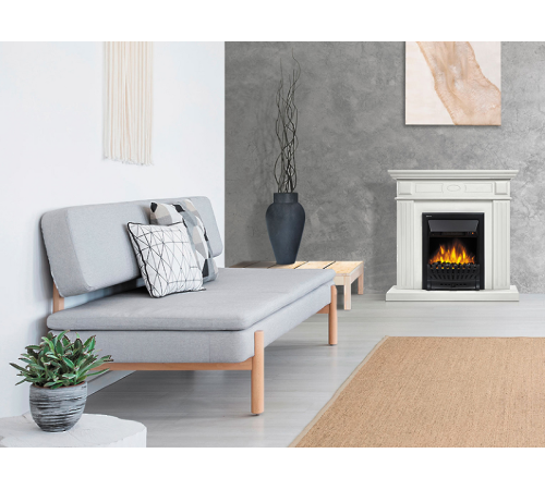 Портал для электрокамина Firelight Bianco Classic белый НС-1141396