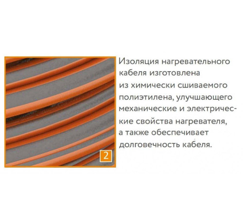 Нагревательный кабель Теплолюкс ProfiRoll 31,5 м 540 Вт 2206147