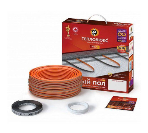 Нагревательный кабель Теплолюкс ProfiRoll 31,5 м 540 Вт 2206147