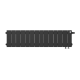 Радиатор биметаллический Royal Thermo PianoForte 200 Noir Sable 14 секций нижнее подключение НС-1346006