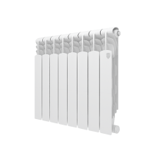 Радиатор биметаллический Royal Thermo Revolution Bimetall 500 2.0 8 секций боковое подключение НС-1295119