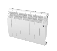 Радиатор биметаллический Royal Thermo BiLiner 350 8 секций Bianco Traffico НС-1197120