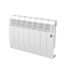 Радиатор биметаллический Royal Thermo BiLiner 350 8 секций Bianco Traffico НС-1197120