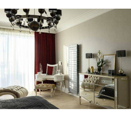 Радиатор биметаллический Royal Thermo PianoForte Tower 18 секций Silver Satin 1176348