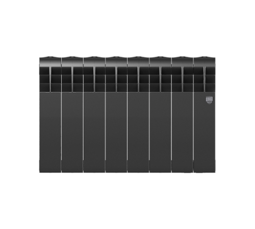 Радиатор биметаллический Royal Thermo BiLiner 350 8 секций Noir Sable НС-1197125