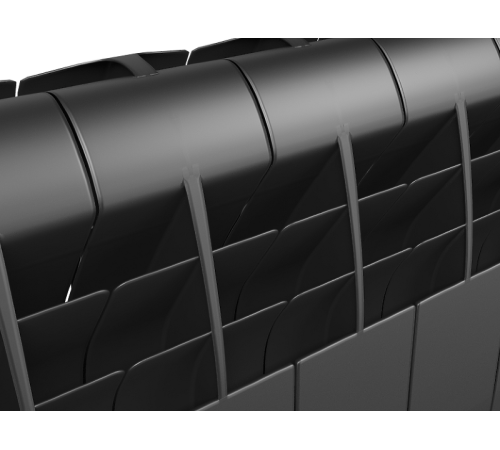 Радиатор биметаллический Royal Thermo BiLiner 350 8 секций Noir Sable НС-1197125