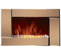 Камин электрический настенный Electrolux EFP/W-2000S Bronze зеркальный