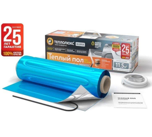 Нагревательный мат Теплолюкс Alumia 300 2.0 кв. м 2206806