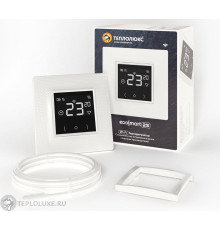 Терморегулятор программируемый Теплолюкс EcoSmart 25 Wi-Fi белый 2239190