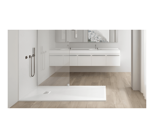 Душевой поддон прямоугольный RGW Stone Tray-W белый 800x1000 мм 14152810-01-11