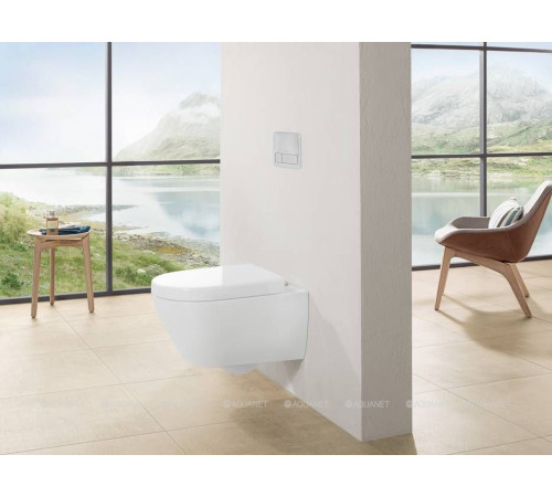 Унитаз подвесной Villeroy & Boch SUBWAY 2.0 370x560 мм ViFresh 5614A101