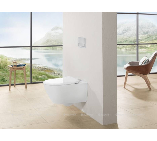 Унитаз подвесной Villeroy & Boch SUBWAY 2.0 370x560 мм ViFresh 5614A101