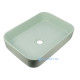 Раковина накладная Allen Brau FANTASY Quad 500x360 мм мятный 4.11021.MT