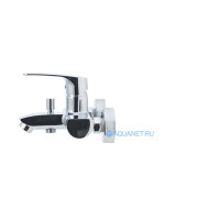 Смеситель для ванны Paffoni Lime короткий излив хром LM022CR
