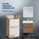 Тумба с раковиной Aquanet Nova Lite 2.0 60 2 ящика дуб рустикальный 00348189