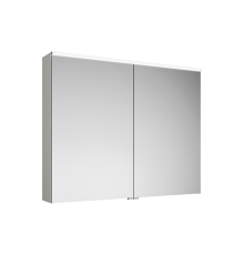 Зеркальный шкаф Burgbad Eqio 100х80х17 см LED капучино SPGT100F3437