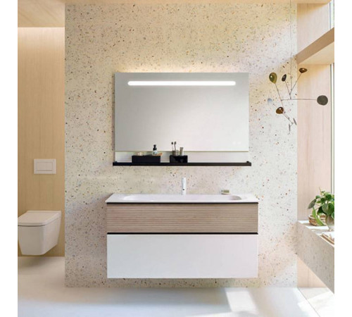 Комплект мебели Burgbad Fiumo 122х49х61 см Eiche/Белый SFXN122F3956FOT45G0200C0001