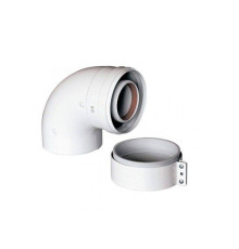 Отвод коаксиальный BAXI 90° 60/100 мм кроме ECO Classic / ECO Nova 71410142