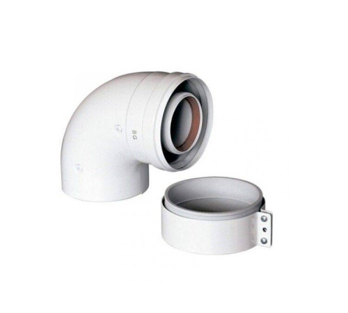 Отвод коаксиальный BAXI 90° 60/100 мм кроме ECO Classic / ECO Nova 71410142