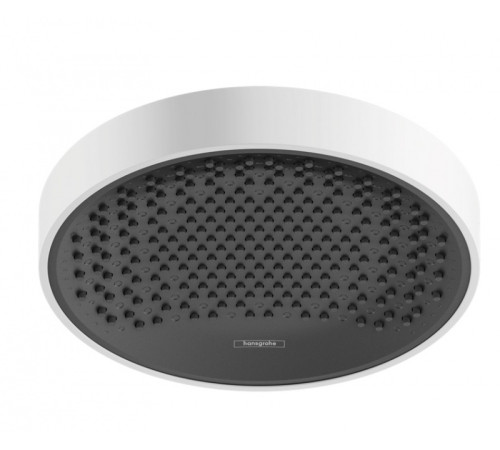 Верхний душ hansgrohe Rainfinity 250 1jet EcoSmart потолочный белый матовый 26229700