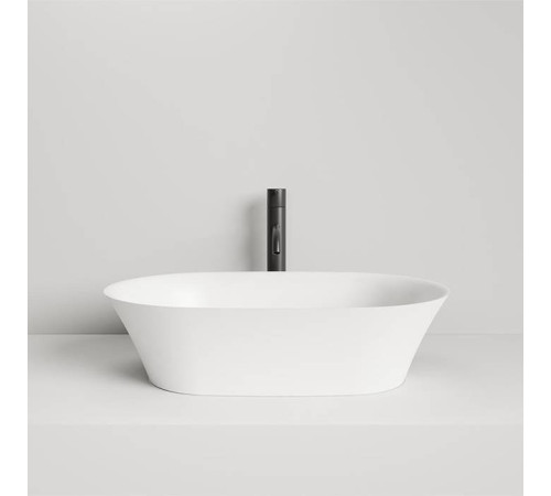 Раковина накладная Salini Mona 60х39х16.5 см S-Sense белый 110811G