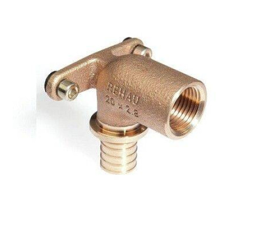 Угольник настенный REHAU RAUTITAN MX 20-1/2 внутренняя резьба с длинным патрубком 11096881001