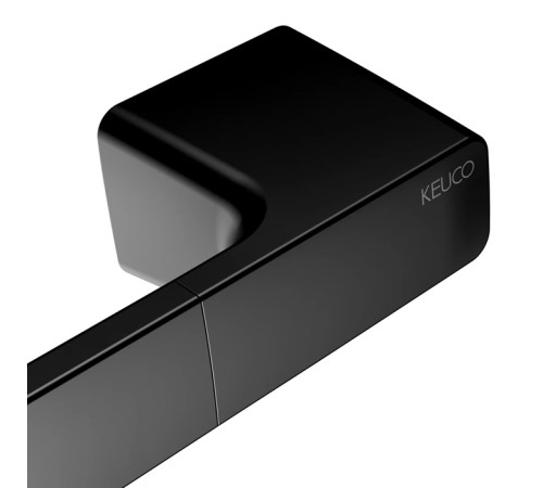 Поручень Keuco Aveno подвесной нагрузка до 115 кг черный матовый 14607370000